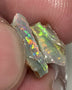Lightning Ridge Rough Opal 3.5cts Small Pair Stunning Dark Crystal Base Cutters Candy® GEM Grade Bright Multifires 14x7x3mm & 12x5x5mm WAC52