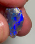 Lightning Ridge Rough Dark Crystal Opal  7.00cts Gorgeous Knobby with Bright Royal blue colours 17x12x6mm NSW013