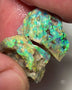 Exotic Very Unique Knobby opal formation Split 14.25cts Rough Full of Bright Multifires 18x13x7mm 15x12x6mm Auction112