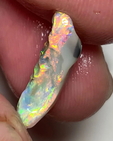 Lightning Ridge Rough Mulga® Crystal Opal Seam Cutters Candy® 4.5cts Exotic & Stunning Bright Cutters Gorgeous Multifires  19x10x5mm WSX78