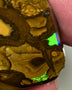 Queensland Boulder Matrix opal 95cts rough/rub Winton Amazing very very Bright colour exposed  32x25x8mm WAE10