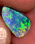 Australian Opal Rub Rough Preform  Gem Grade Dark Crystal  Rub / Preform 1.75cts Jewellery Grade Lots of Lovely Vibrant & bright Multifires 14x8x1mm WAC02