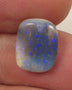 Lightning Ridge Dark Crystal opal Picture Stone Gemstone 3.7cts Polished ready for setting Nice Blue colours 12x9x4mm SKU#0406