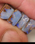 Queensland Boulder opal 16.75cts rough / slice / rubs Perfect for ring stones Koroit some fires 10x8x6mm to 10x7x5mm 0449