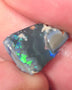 Lightning Ridge Opal Black Base Seam Rough Rub 4.7cts Stunning Bright Blues & greens 15x12x5mm 0623