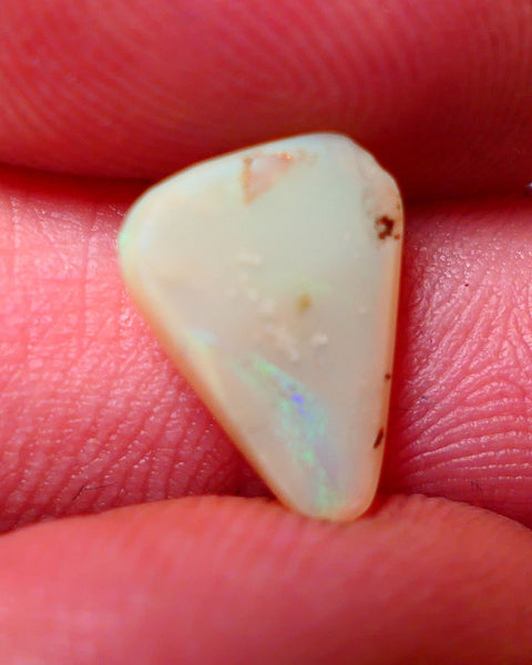 Lightning Ridge Crystal Opal Gemstone 2.3cts Light N8 Body Tone B3 Brightness  Nice Multifires 12x8x3mm 0644