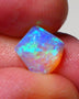 Lightning Ridge Gem Opal Crystal Base knobby Rough Rub 1.85cts Clean Gorgeous Stunning Vibrant Bright fires 9x8x3mm 0955