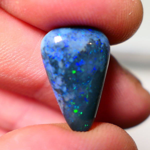 Dark Opal Gemstone Big sized gorgeous and very unique Ideal Pendant stone from Lightning Ridge