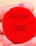 PULSAR DIAMOND™ 2"/50mm  LITTLE LAPPER™  Resin Diamond Hook & Loop back hard resin flat lap mini lapidary 1500Grit RED LL1500