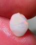 Lightning Ridge Rough / Rub Light Base Seam opal Miners Bench® 1.10cts Pink / Red dominant M.Fires 9x6x3mm NS164