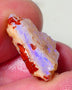 Coober Pedy Rough Opal 7.75cts Crystal/Light Seam showing nice Blue Colours in flat bars 18x15x7mm NS197