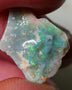 Mulga Rough Opal 5.00cts Dark Base Seam Nice Yellow/Orange Dominant M.fires to Cut / carve & polish 18x14x3mm NSW031