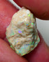 Lightning Ridge Rough Opal 10cts Dark Crystal Base Gamble Knobby formation Multifires  20x13x7mm NS306