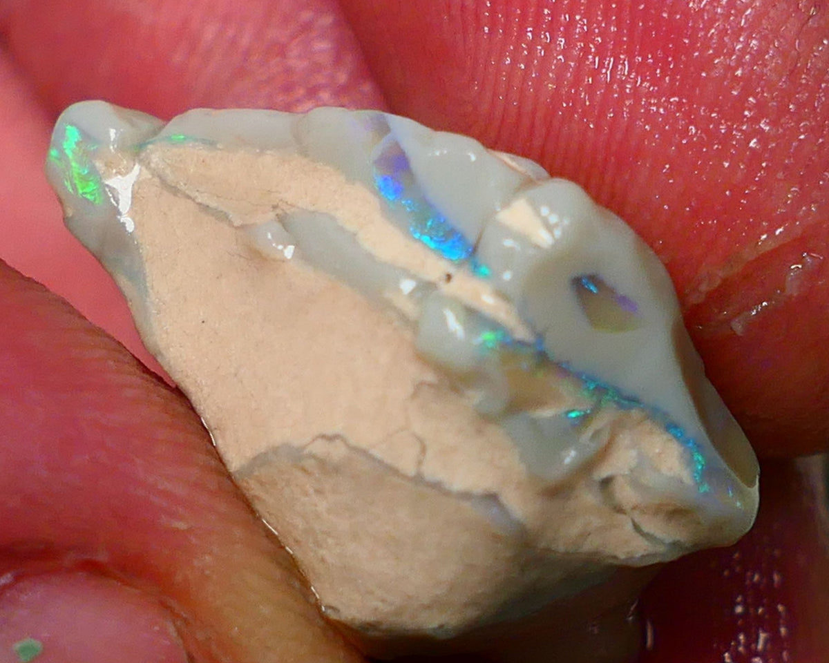 Lightning Ridge Rough Opal Gamble Auction 3   23.00cts 25x20x13mm