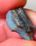 Bright & Colourful  L/Ridge Dark base Seam opal to cut 4.50cts  Light Green & Blue hues 16x11x6mm Auction48