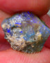 Lightning Ridge Rough knobby Opal 3.60cts Bight Blue colours to expose & explore 14x12x4mm Auction88