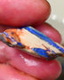 Lightning Ridge Dark base seam opal fresh from the mine walls 21.00cts Gorgeous Blue fires 29x17x11mm Auction179