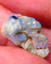 Lightning Ridge Seam opal formation 5.10cts Interesting specimen with colours sold as gamble 17x9x6mm  GMB-040