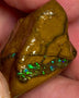 Queensland Boulder Matrix opal 50cts rough Winton Amazing very Unique & Bright colour in veins  20x20x15mm WAD54