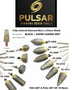 PULSAR DIAMOND® Set of 10 x Fully Sintered Diamond Burr 2.35mm Shank size for grinding Opal & Gemstones, Glass, Stone, Metal Lapidary Polishing Fits Dremel Foredom & Pulsar tools